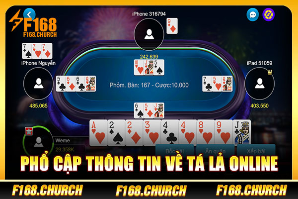 Phổ cập thông tin về tá lả online
